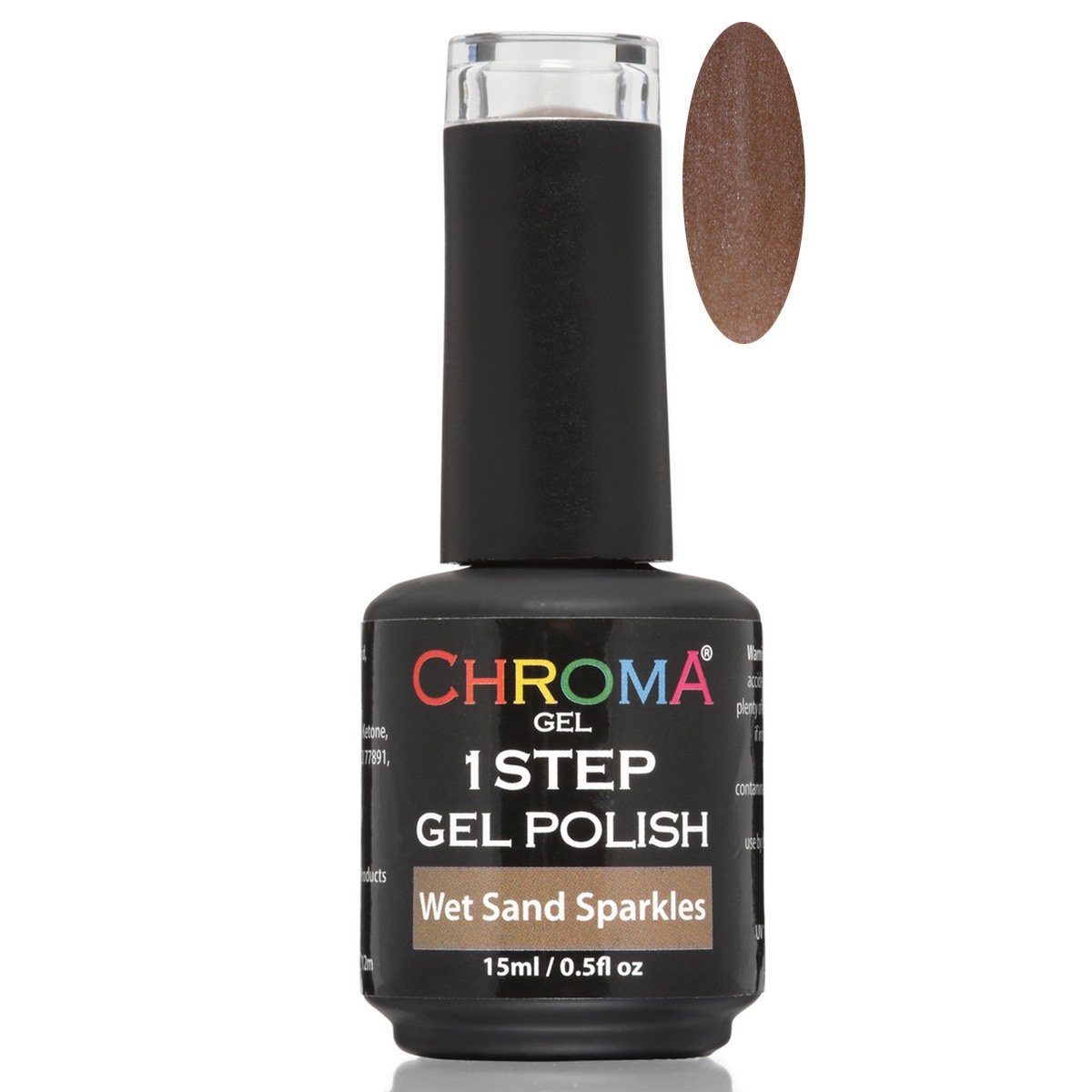 Chroma Gel 1 Step Gel Polish Wet Sand Sparkles No.64 - Beauty Hair Products LtdChroma Gel