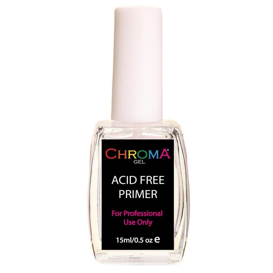 Chroma Gel Acid Free Primer - Long-Lasting Nail Adhesion Gel