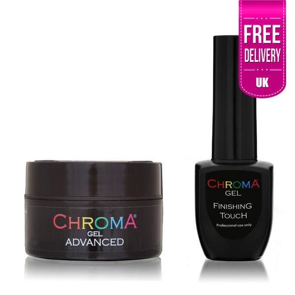 Chroma Gel Advanced + Finishing Touch Gel Nail Kit - beautyhair.co.ukChroma Gel