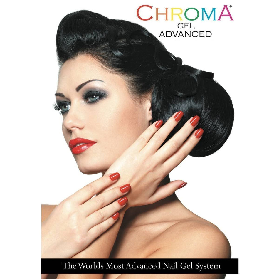 Chroma Gel Advanced Salon Poster: High-Quality, Vivid Colors & Sharp Details - beautyhair.co.ukChroma Gel