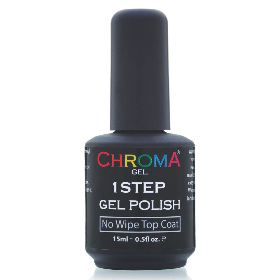 Chroma Gel No Wipe Top Coat - Flawless Finish, No Residue - beautyhair.co.ukChroma Gel