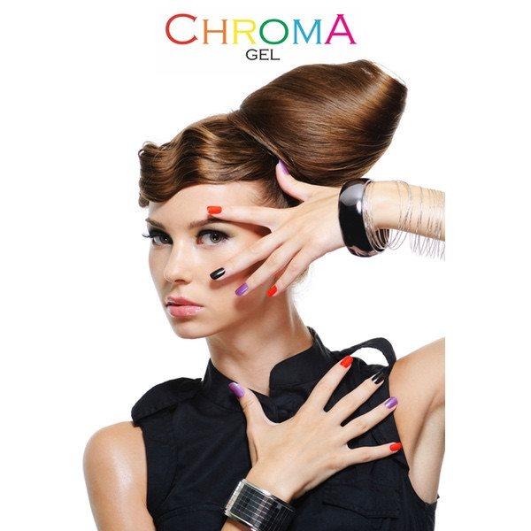 Chroma Gel Salon Poster: Effective Marketing & Enhanced Salon Ambiance - beautyhair.co.ukChroma Gel