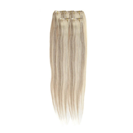 Economy Full Head Clip in Hair 18 inch | Crimson Brown (8/24) - beautyhair.co.ukHair Extensions