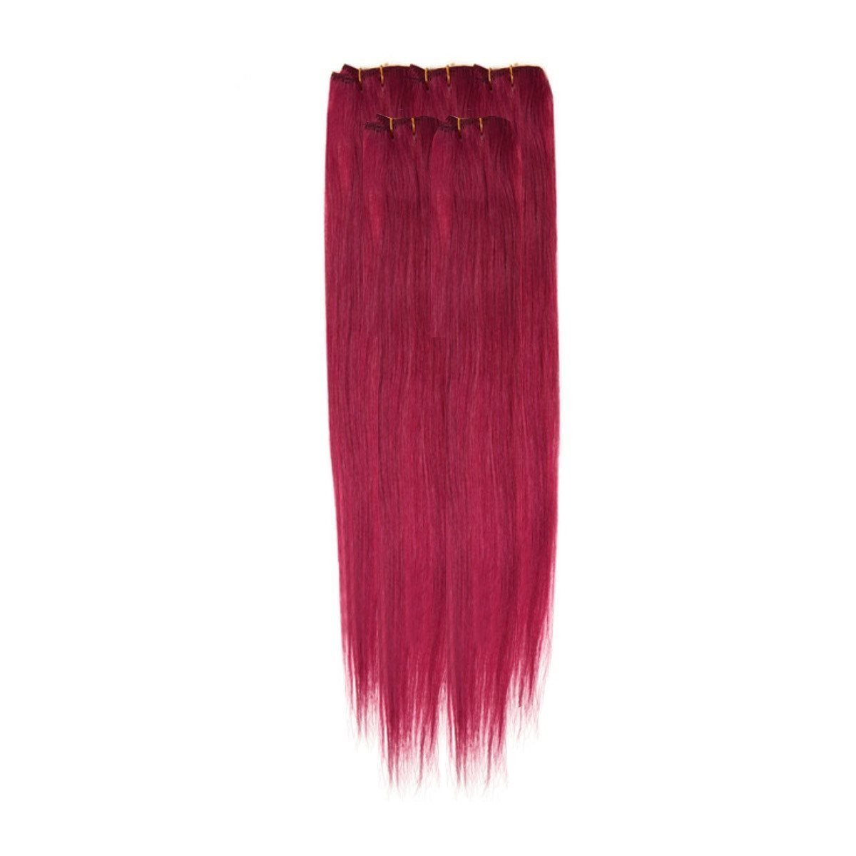 Economy Full Head Clip in Hair 18 inch | Fiery Auburn (530) - beautyhair.co.ukHair Extensions
