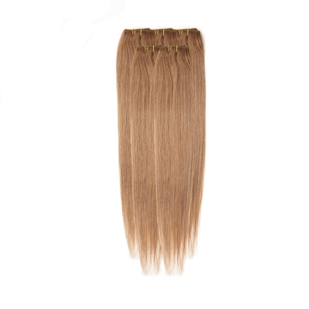 Economy Full Head Clip in Hair 18 inch | Golden Blonde (12) - beautyhair.co.ukHair Extensions