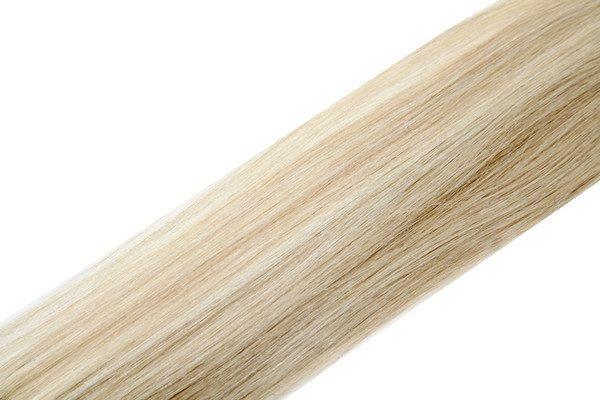 Economy Full Head Clip in Hair 18 inch | Light Brown Blond Blend - beautyhair.co.ukHair Extensions