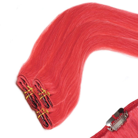Economy Full Head Clip in Hair Extensions 18" | 100% Silky Human Hair | Secure Grip & Easy Application - beautyhair.co.ukHair Extensions