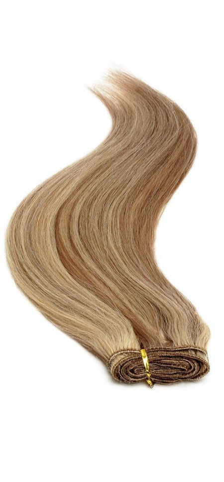 Euro Hair Weave Extensions 18" Brown Sunshine Mix 8/24 - beautyhair.co.ukHair Extensions