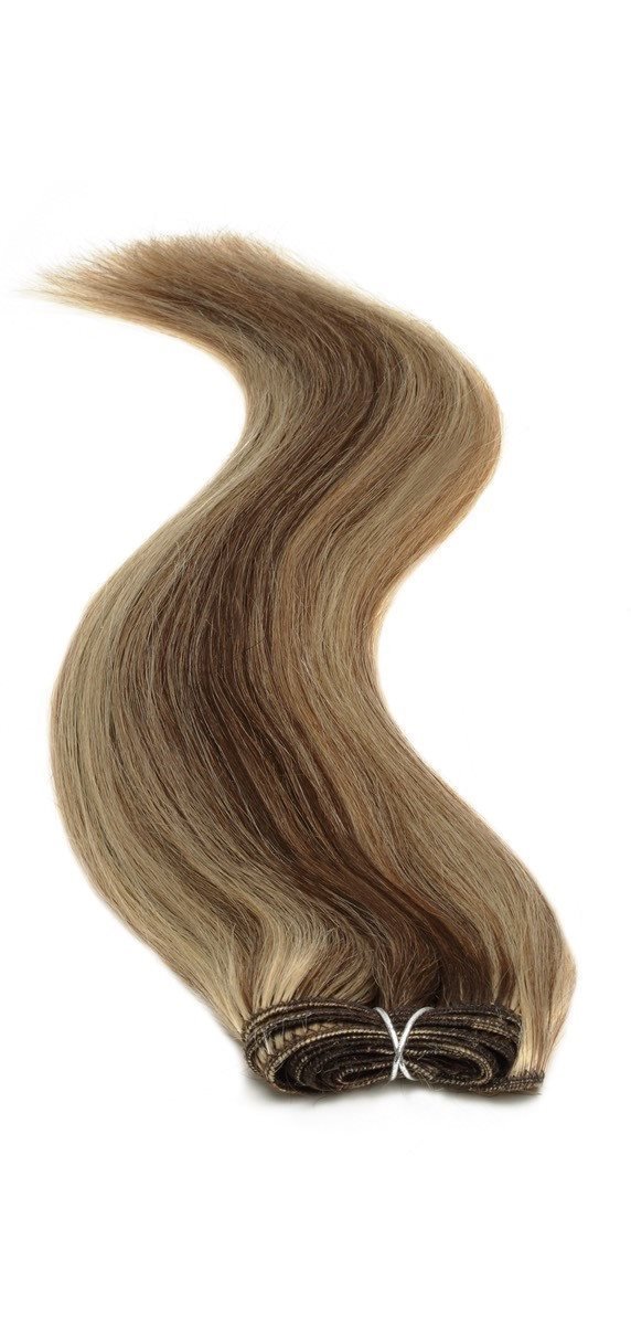 Euro Hair Weave Extensions 18" Brownest Brown Starlight Mix (2/613) - beautyhair.co.ukHair Extensions
