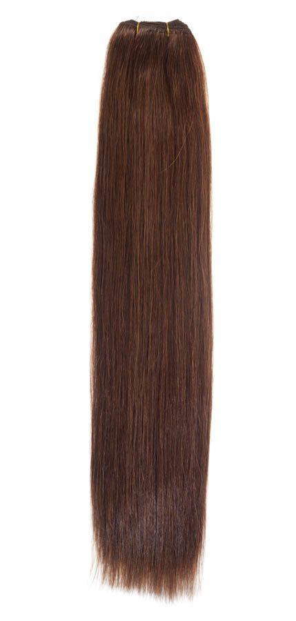 Euro Hair Weave Extensions 18" Dark Red Head (33) - 100% Human Hair, Easy to Style - beautyhair.co.ukHair Extensions