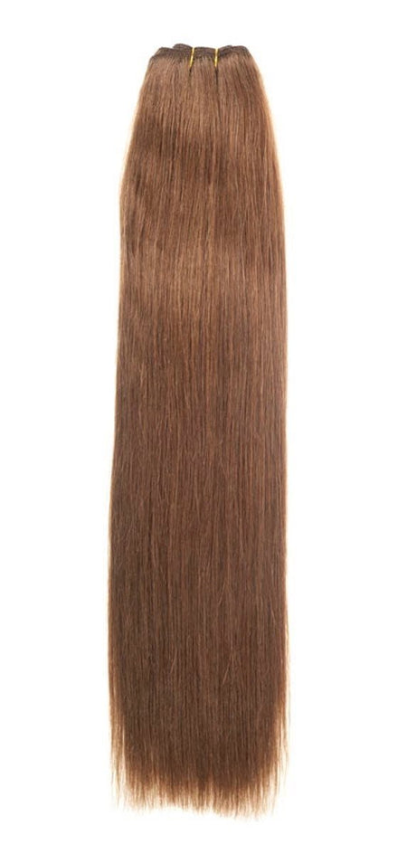 Euro Hair Weave Extensions 18" Light Brown - 100% Human Hair + Remy Hair - beautyhair.co.ukHair Extensions
