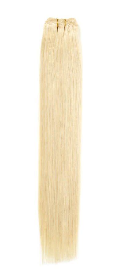 Euro Weave Hair Extensions 18" Super Blonde (60) - Beauty Hair Products LtdHair Extensions