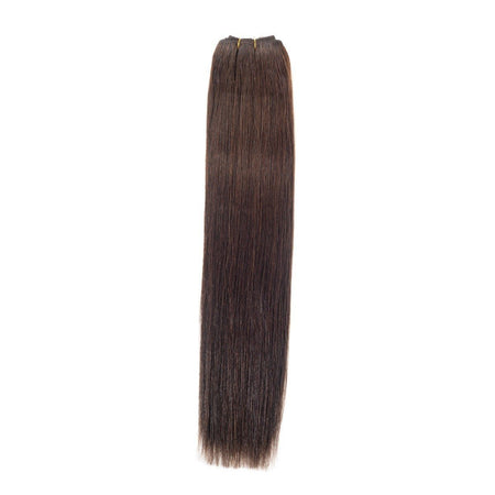 Euro Weave Hair Extensions 20" Brownest Brown (2) - Beauty Hair Products LtdHair Extensions