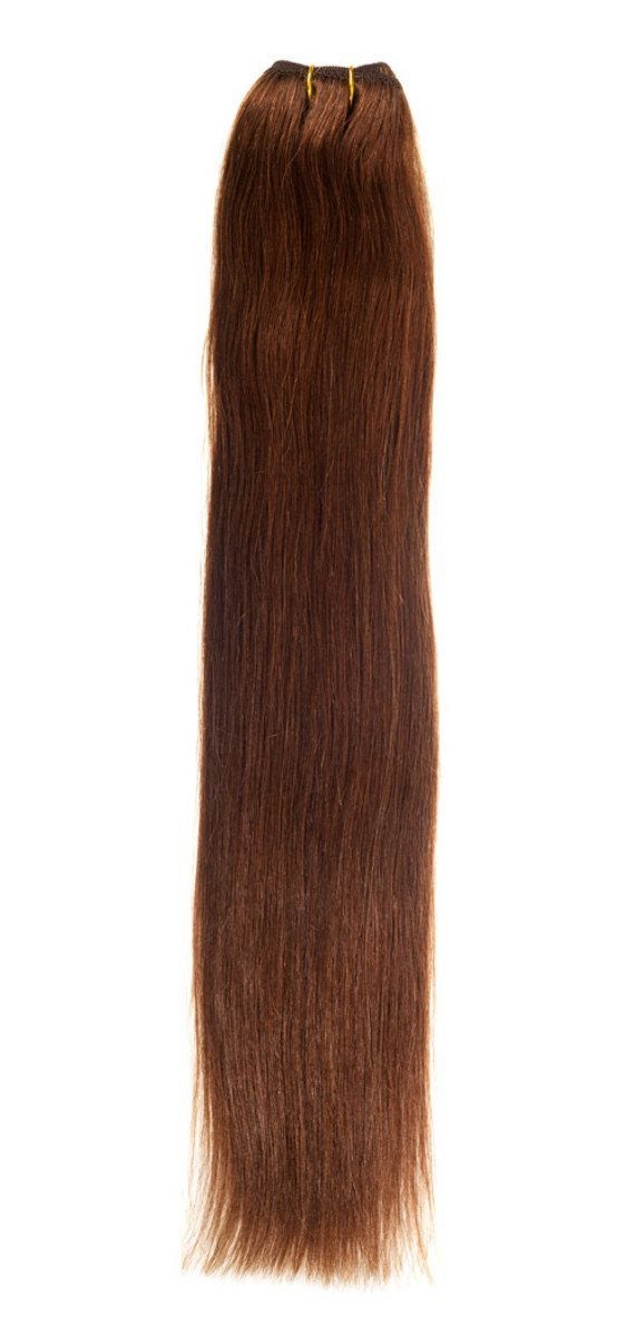 Euro Weave Hair Extensions 20" Chocolate Brown (4) - Beauty Hair Products LtdHair Extensions