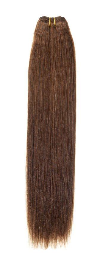 Euro Hair Weave Extensions 22" Colour 4 Brown - Remy Human Hair for a Natural Look - beautyhair.co.ukHair Extensions