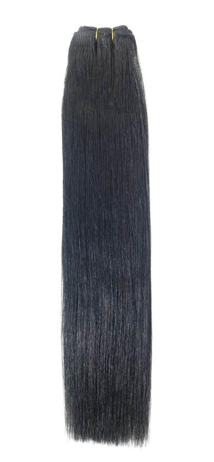 Euro Hair Weave Extensions 22" - Jet Black Remy Human Hair Weft - 100% Authentic & Versatile - beautyhair.co.ukHair Extensions