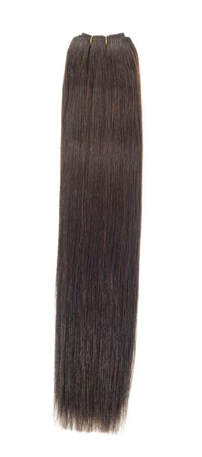 Euro Weave Hair Extensions 24" Colour 2 Brownest Brown - Beauty Hair Products LtdHair Extensions