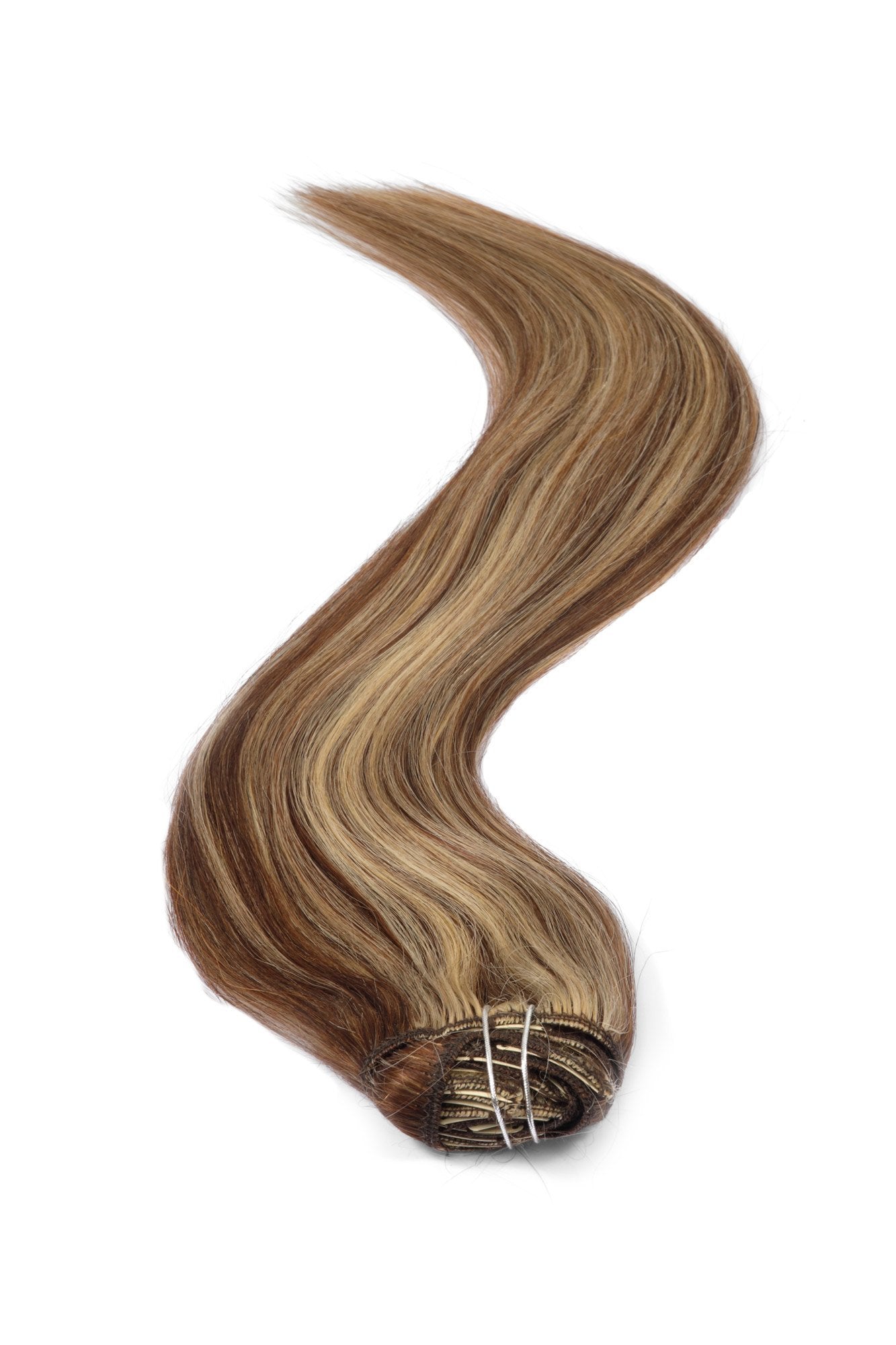 Full Head | Clip in Hair | 18 inch | 2/613 Darkest Brown Starlight - beautyhair.co.ukHair Extensions