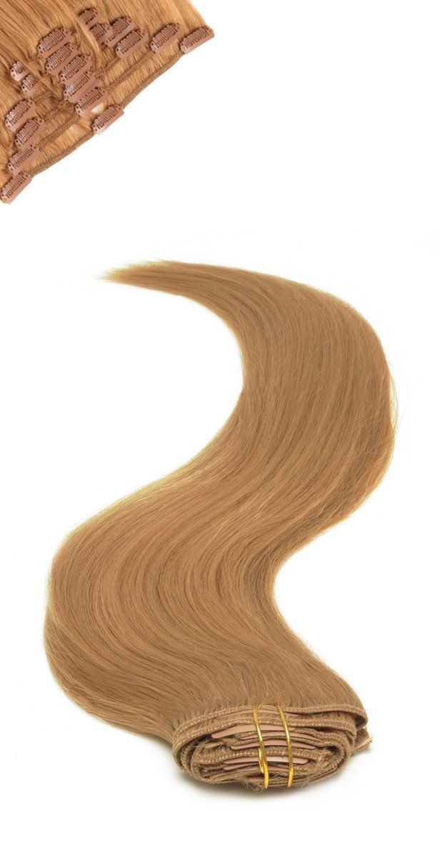 Full Head | Clip in Hair | 18 inch | Blond Dream (27) - beautyhair.co.ukHair Extensions