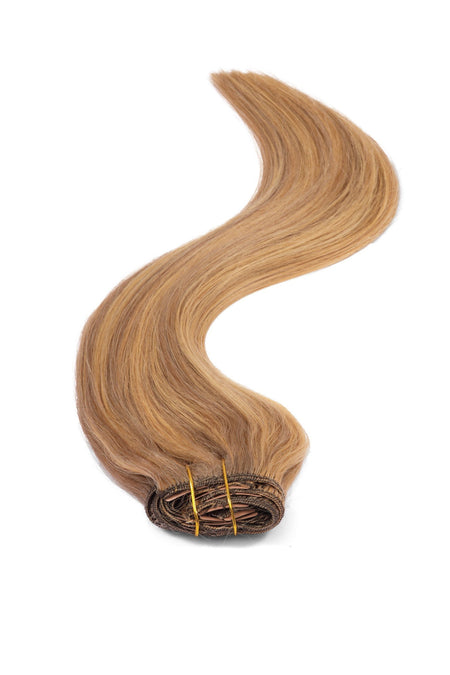 Full Head | Clip in Hair | 18 inch| Brown and Blonde 8/25 - beautyhair.co.ukHair Extensions