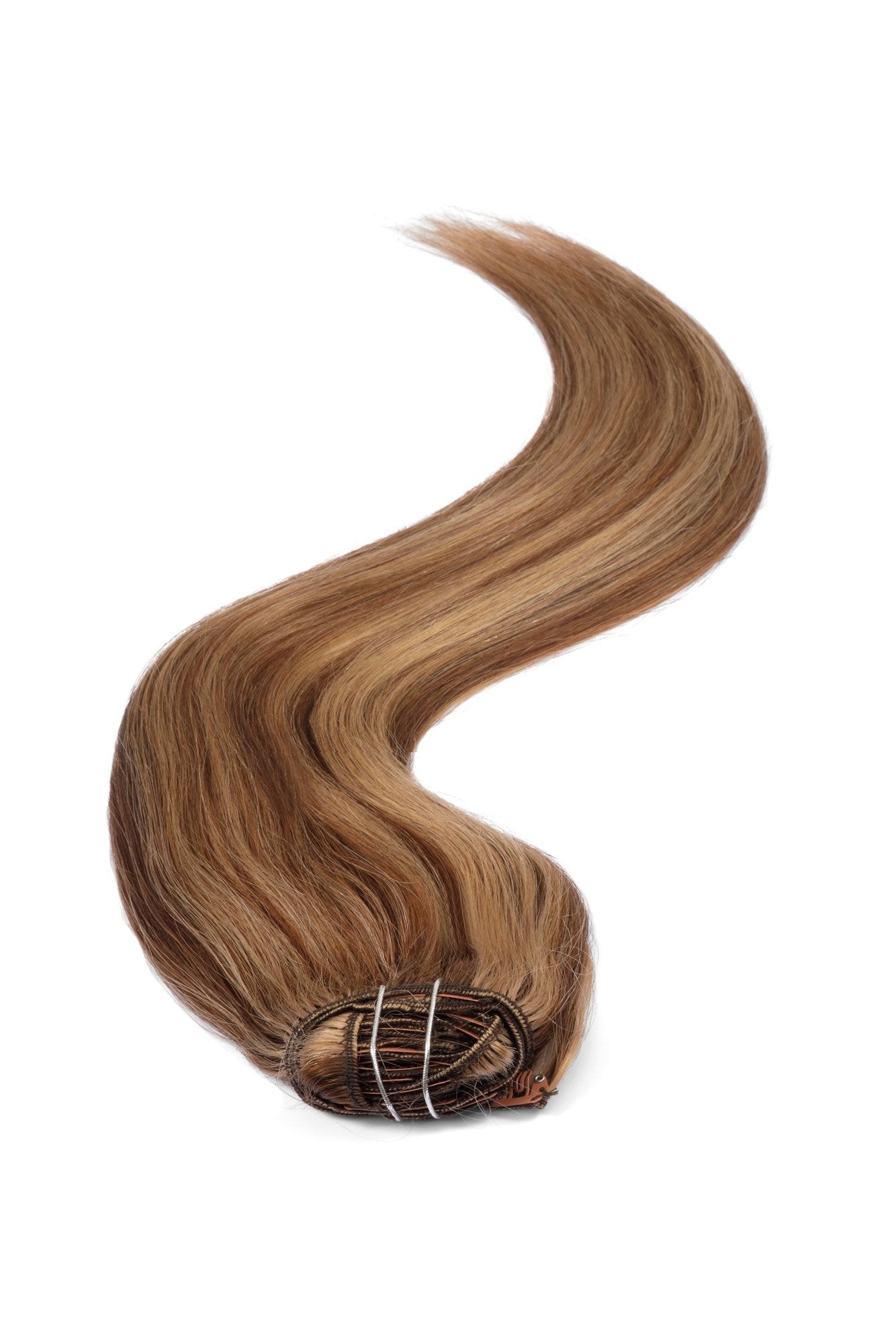 Full Head | Clip in Hair | 18 inch | Brown Blonde Blend (P4/27) - Beauty Hair Products LtdHair Extensions