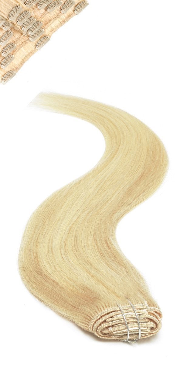 Full Head | Clip in Hair | 18 inch | Sun-Kissed Blonde (613) - beautyhair.co.ukHair Extensions