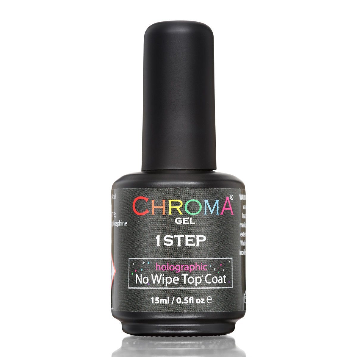Glitter No Wipe Top Coat | Holographic | #84 - Beauty Hair Products Ltd