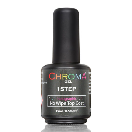 Glitter No Wipe Top Coat | Holographic | #84 - Beauty Hair Products Ltd