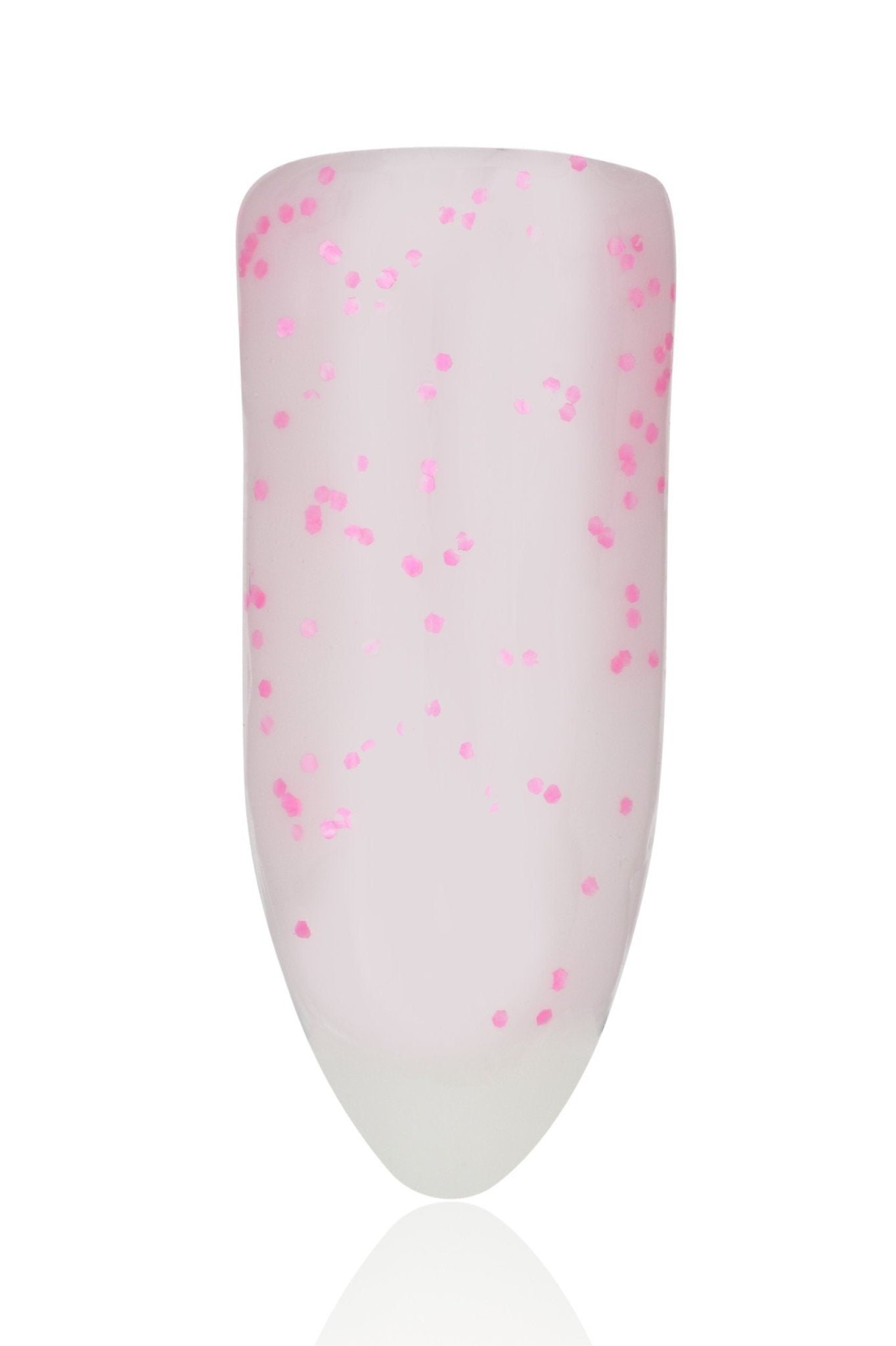 Glitter No Wipe Top Coat | Pink Freckles | #82 - Beauty Hair Products Ltd