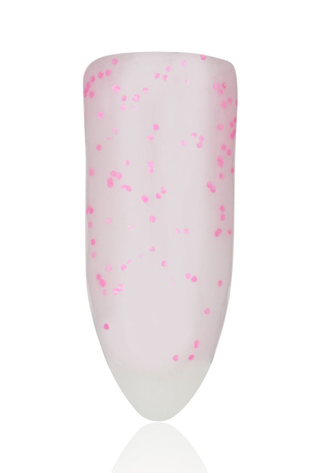 Glitter No Wipe Top Coat | Pink Freckles | #82 - Beauty Hair Products Ltd