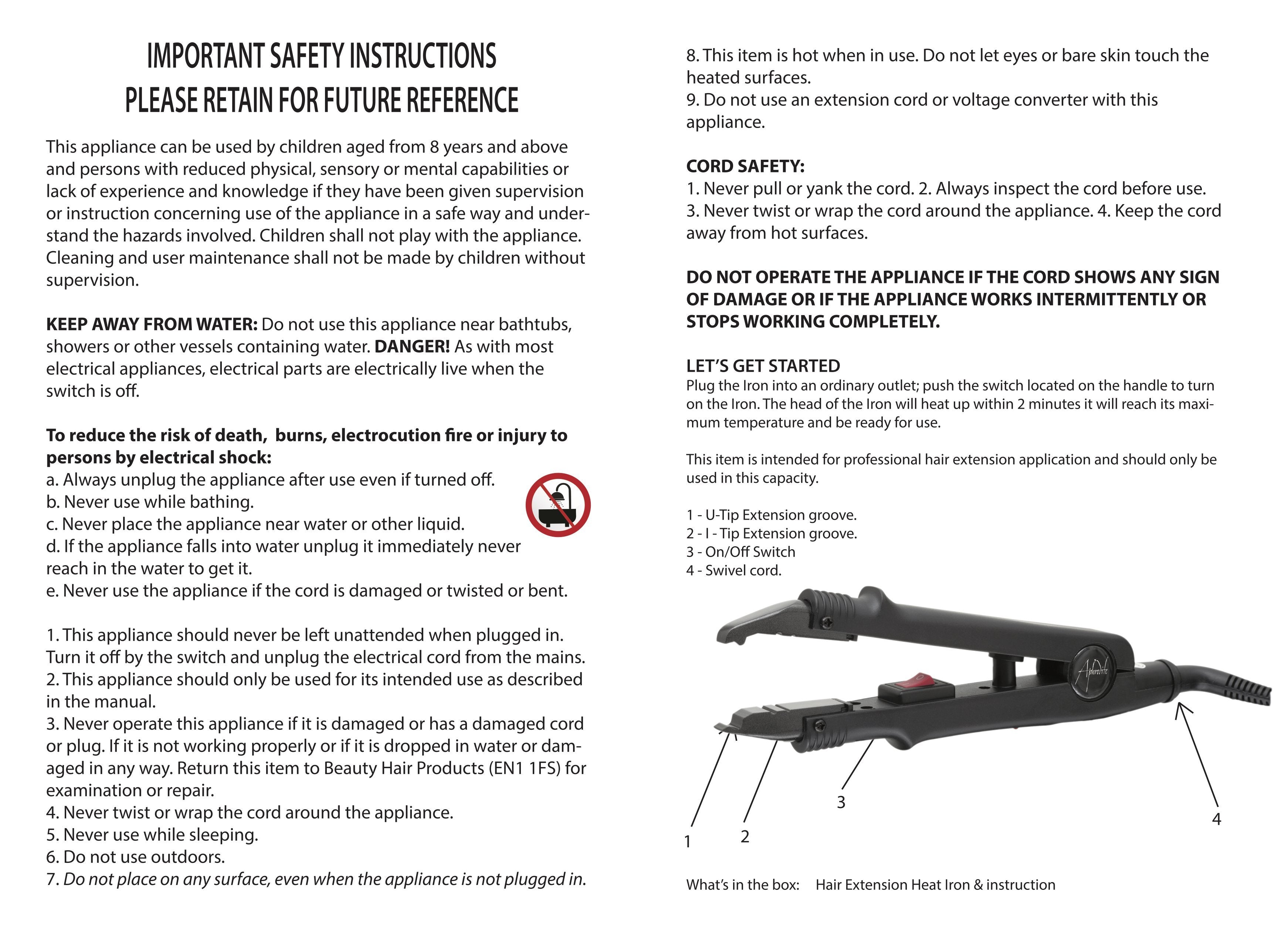 I-Tip and U-Tip Pre-Bonded Hair Extension Iron Gun Connector - Beauty Hair Products LtdHair Extensions