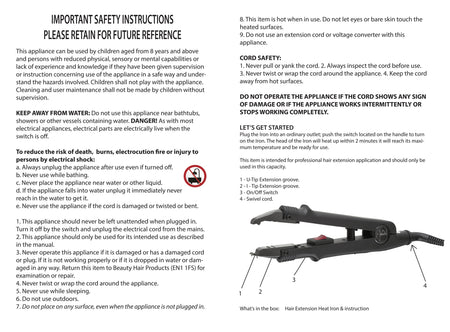 I-Tip and U-Tip Pre-Bonded Hair Extension Iron Gun Connector - Beauty Hair Products LtdHair Extensions
