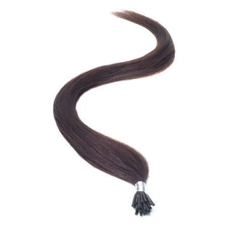 I-Tip Human Hair Extensions 18" Barely Black (1b) - Beauty Hair Products LtdHair Extensions