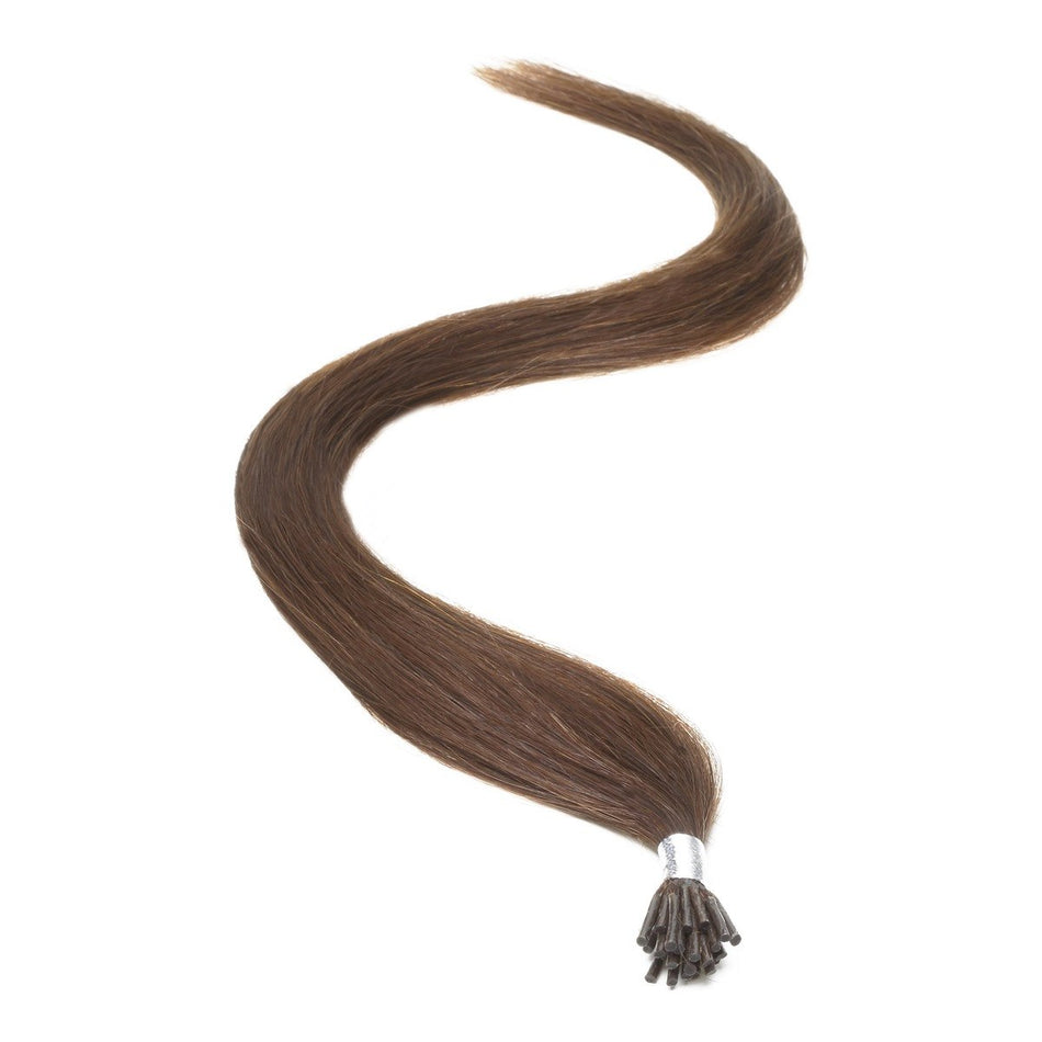 I-Tip Human Hair Extensions 18" Brownest Brown (2) - Beauty Hair Products LtdHair Extensions