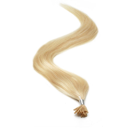 I-Tip Human Hair Extensions 18" Starlight Blonde (613) - Beauty Hair Products LtdHair Extensions