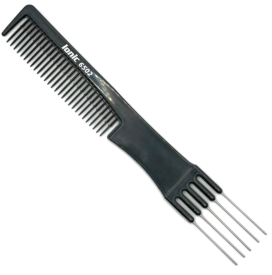 Ionic Hair Comb with metal fork teeth 6502 - Beauty Hair Products LtdHair Comb