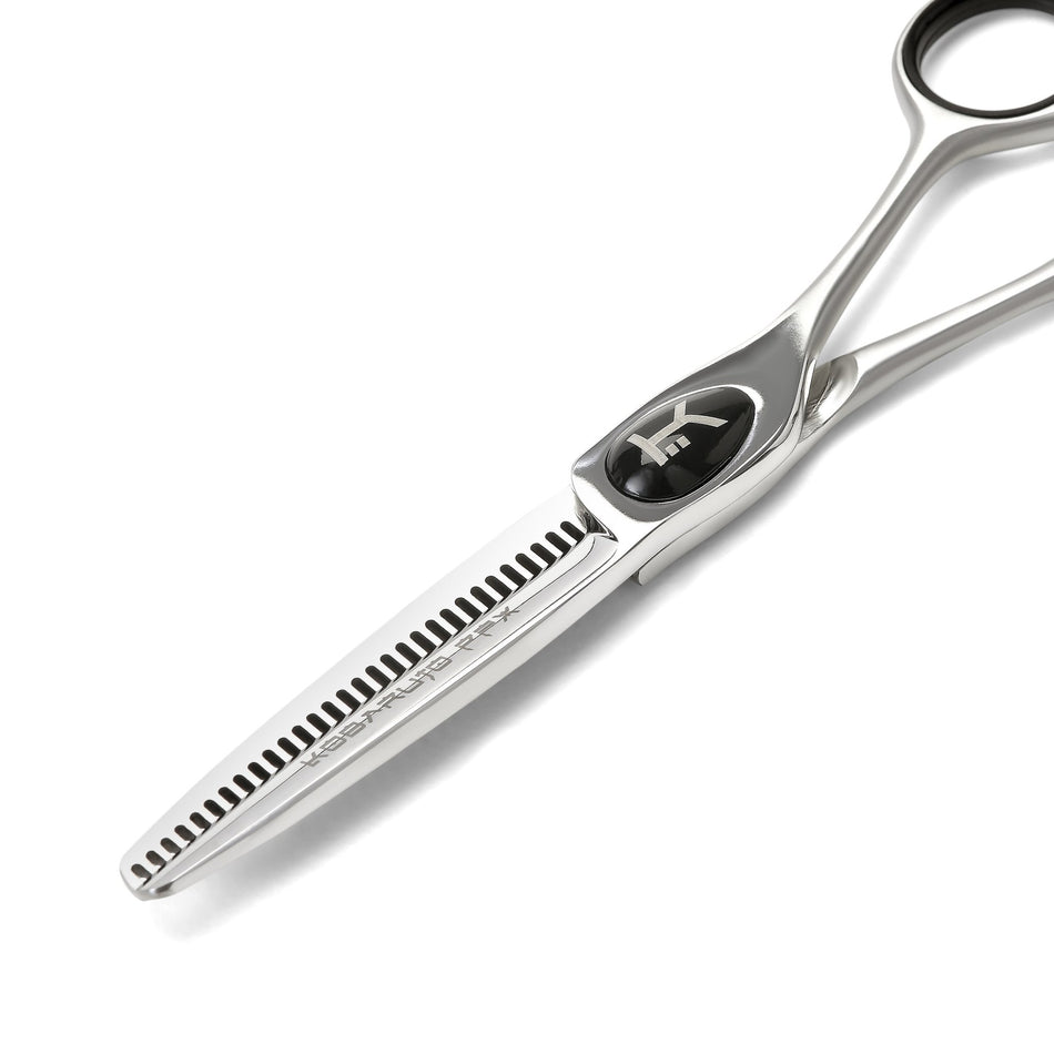 Kobaruto PFX Professional Thinning Scissors 6 inch 440C Cobalt - Beauty Hair Products Ltd