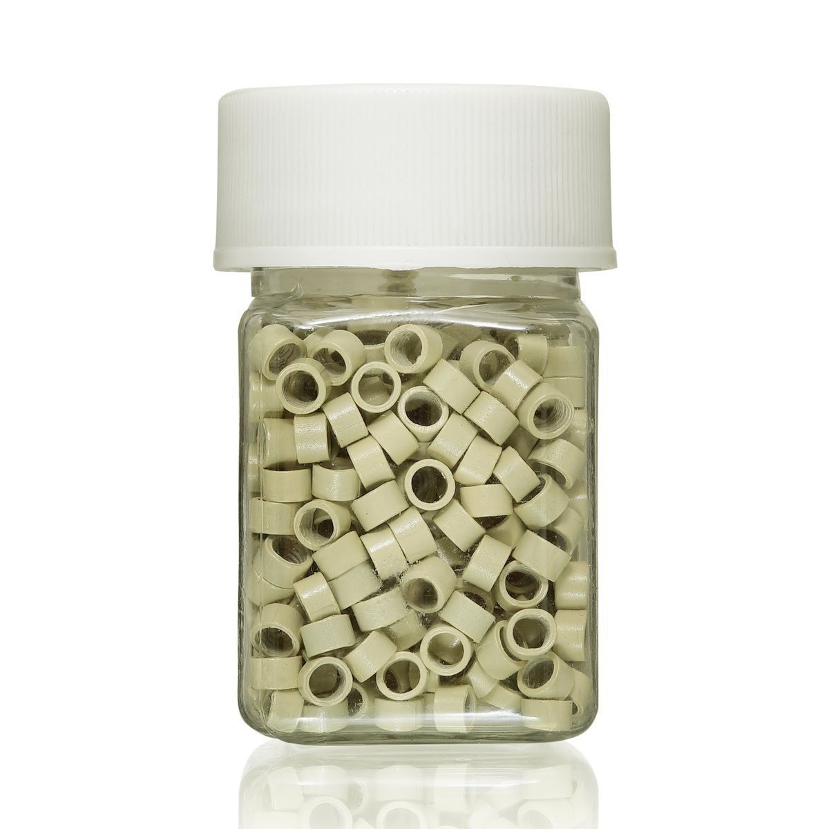 Micro Ring Beads for Hair Extensions - 500 Threaded Beads - beautyhair.co.ukAccessories