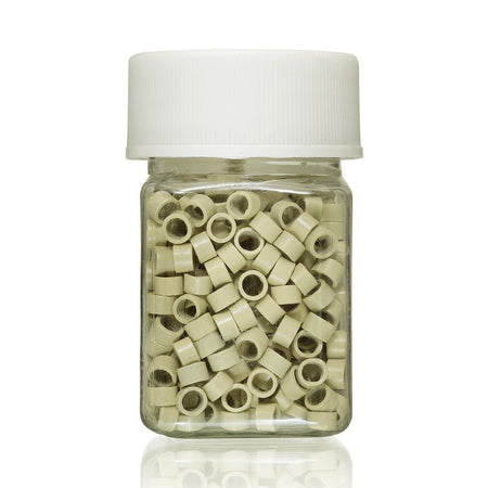 Micro Ring Beads for Hair Extensions - 500 Threaded Beads - beautyhair.co.ukAccessories