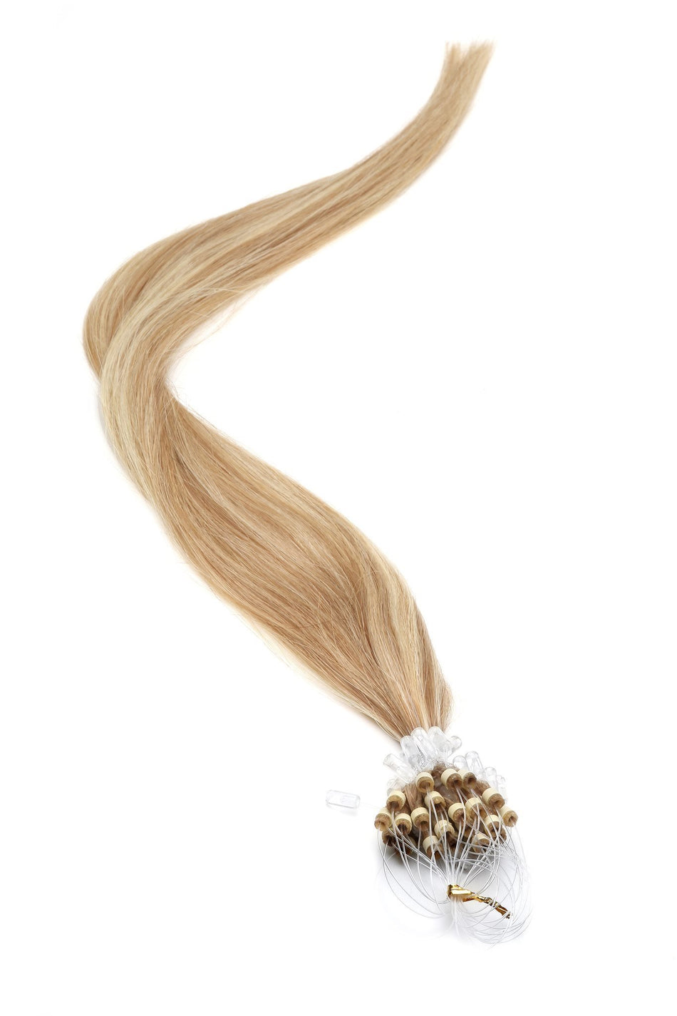 Micro Ring Hair Extensions | 18 inch | Mousey Brown Blonde (18-22Mix) - Beauty Hair Products LtdHair Extensions