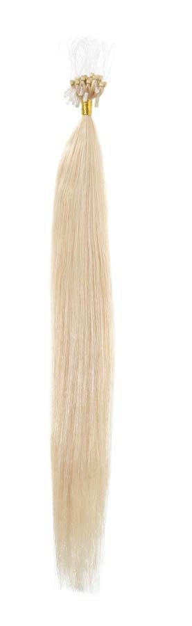 Micro Ring Hair Extensions | 18 inch Starlight Blonde (613) - beautyhair.co.ukHair Extensions
