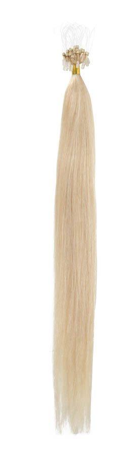 Micro Ring Hair Extensions | 22 inch Blondest Blonde (60) - Beauty Hair Products LtdHair Extensions