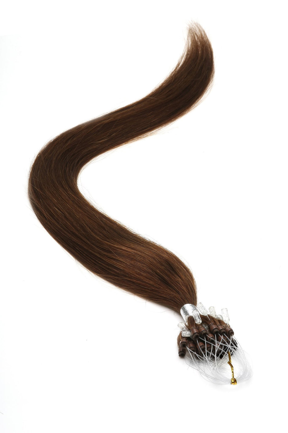 Micro Ring Hair Extensions | 22 inch Brown (4) - Beauty Hair Products LtdHair Extensions