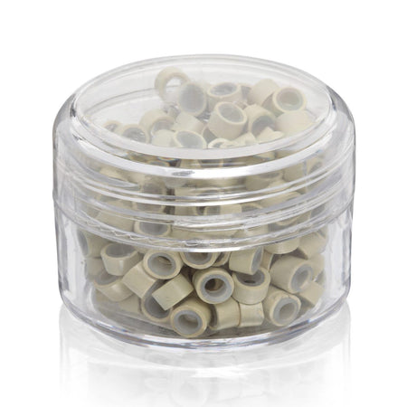 Micro Ring Silicone lined Beads for Hair Extensions 200 x 5mm - Beauty Hair Products LtdAccessories