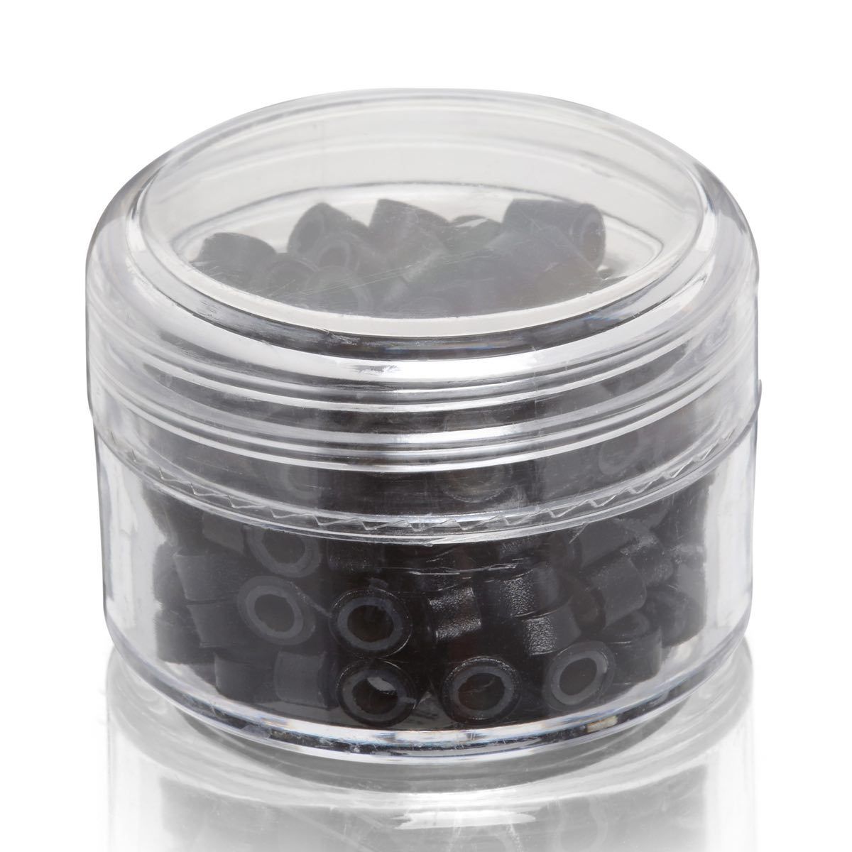 Micro Ring Silicone lined Beads for Hair Extensions 200 x 5mm - Beauty Hair Products LtdAccessories