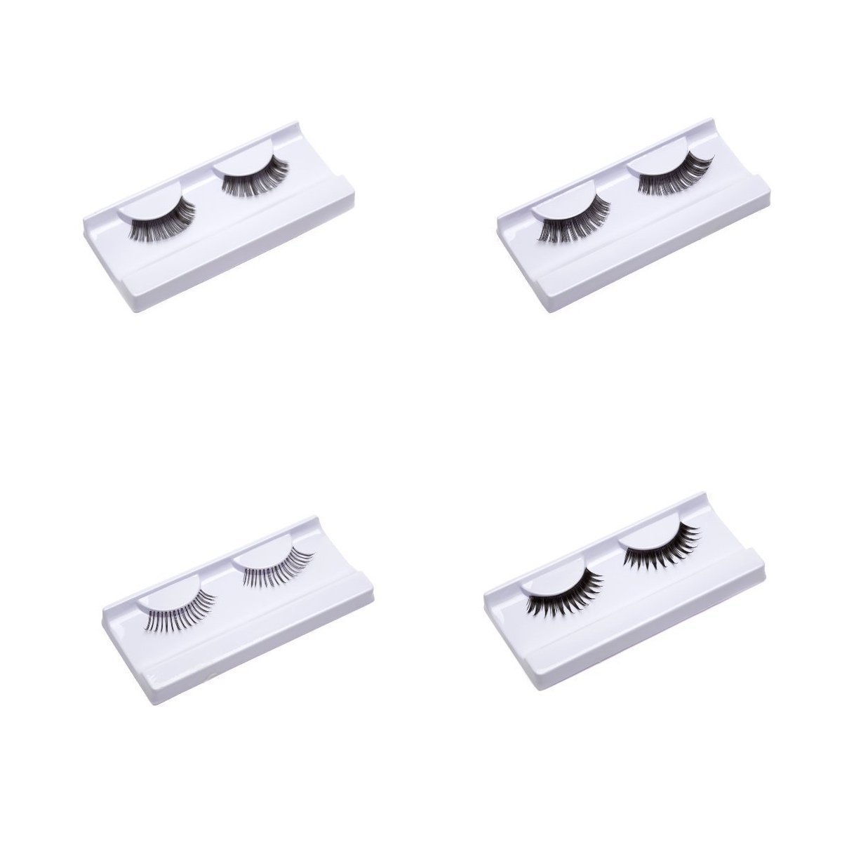 Pack of 4 Lash Strips for Volume, Lengthening or Definition - Beauty Hair Products LtdLashes