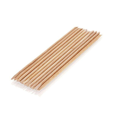 Pack of 50 Orange Wood Nail Sticks - Beauty Hair Products LtdChroma Gel
