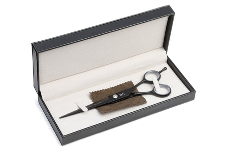 Professional Hair Shears Black Cobalt 6.5 inch - Beauty Hair Products Ltd