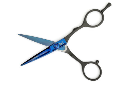 Professional Hair Shears Blue Cobalt Scissors 5 inch - Beauty Hair Products Ltd