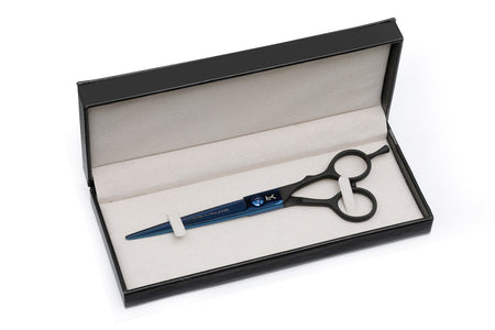 Professional Hair Shears Blue Cobalt Scissors 6.5 inch - Beauty Hair Products Ltd